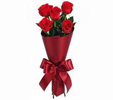 Букет 5 Красных роз Эдлесс Лав в Верх-Чебуле
