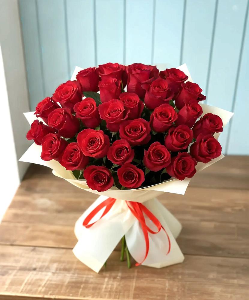 Букет 29 Красных роз в Верх-Чебуле