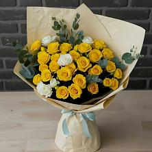 Букет цветов из:  Розы в Верх-Чебуле