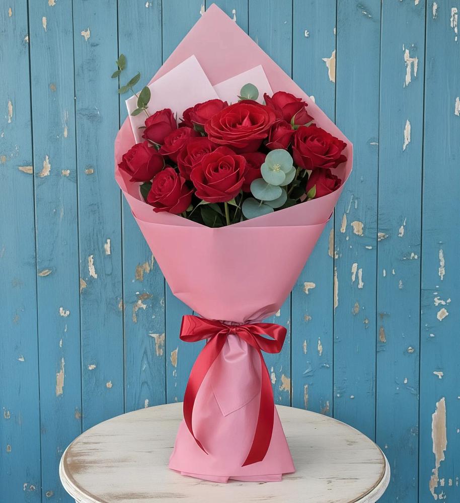 Букет цветов из: Розы в Верх-Чебуле