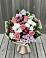 Букет цветов из: Альстромерии, Гвоздики, Розы и Хризантемы в Верх-Чебуле