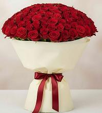 Букет 101 Красная роза Милано в Верх-Чебуле