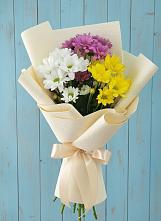 Букет цветов из:  Хризантемы в Верх-Чебуле