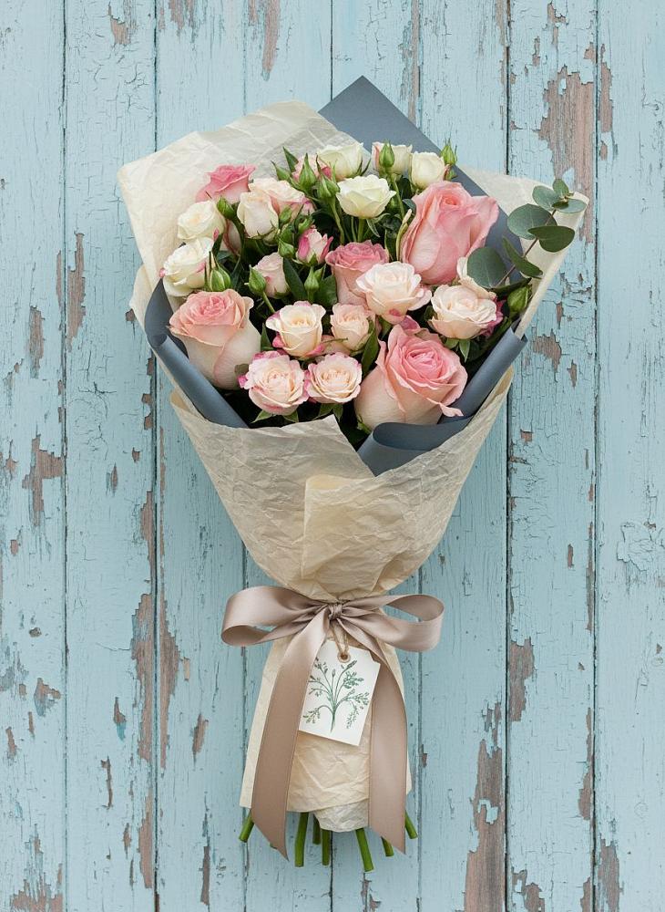 Букет цветов из: Розы в Верх-Чебуле