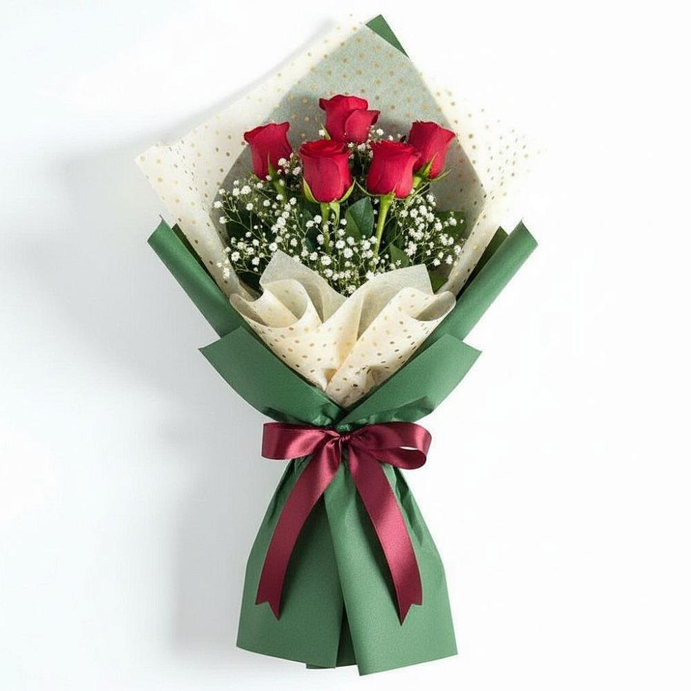 Букет цветов из: Розы в Верх-Чебуле