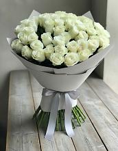 Букет 35 Белых роз в Верх-Чебуле
