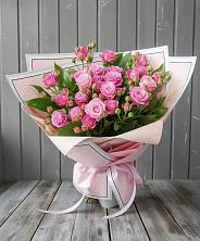 Букет Розовый кустик в Верх-Чебуле