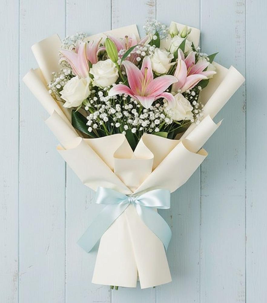 Букет цветов из: Лилии в Верх-Чебуле