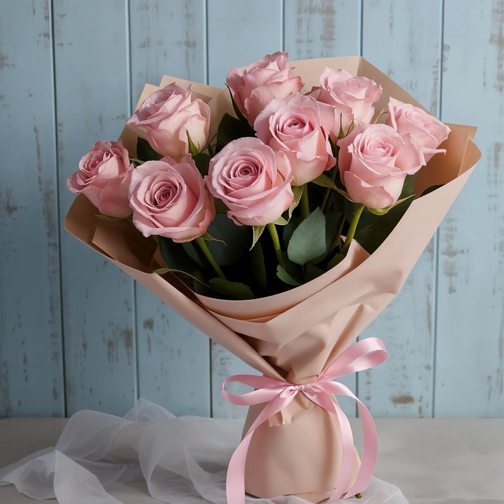 Букет цветов из: Розы в Верх-Чебуле