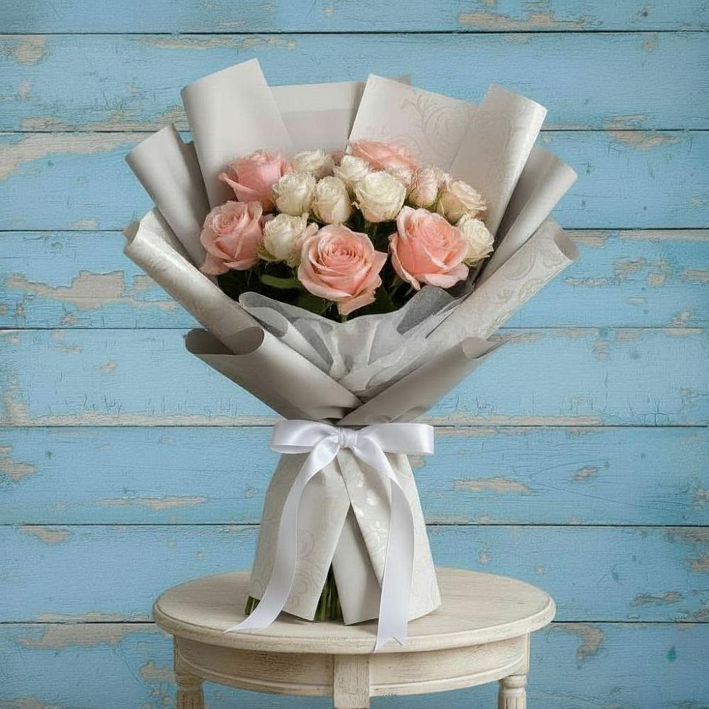 Букет цветов из: Розы в Верх-Чебуле