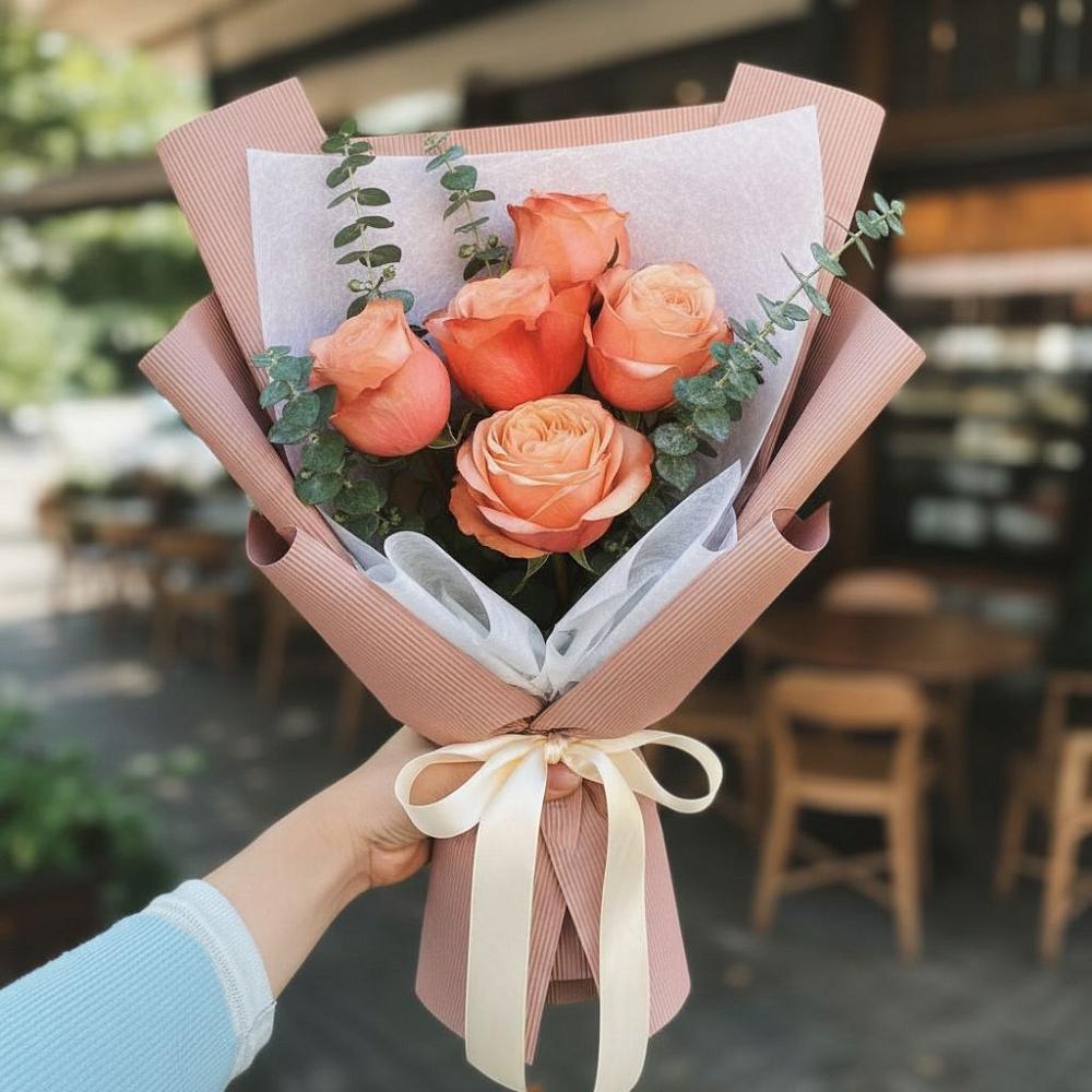 Букет цветов из: Розы в Верх-Чебуле