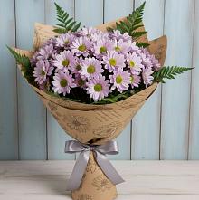 Букет цветов из:  Хризантемы #REPLACE_PRED# Верх-Чебуле