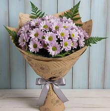 Букет цветов из:  Хризантемы в Верх-Чебуле