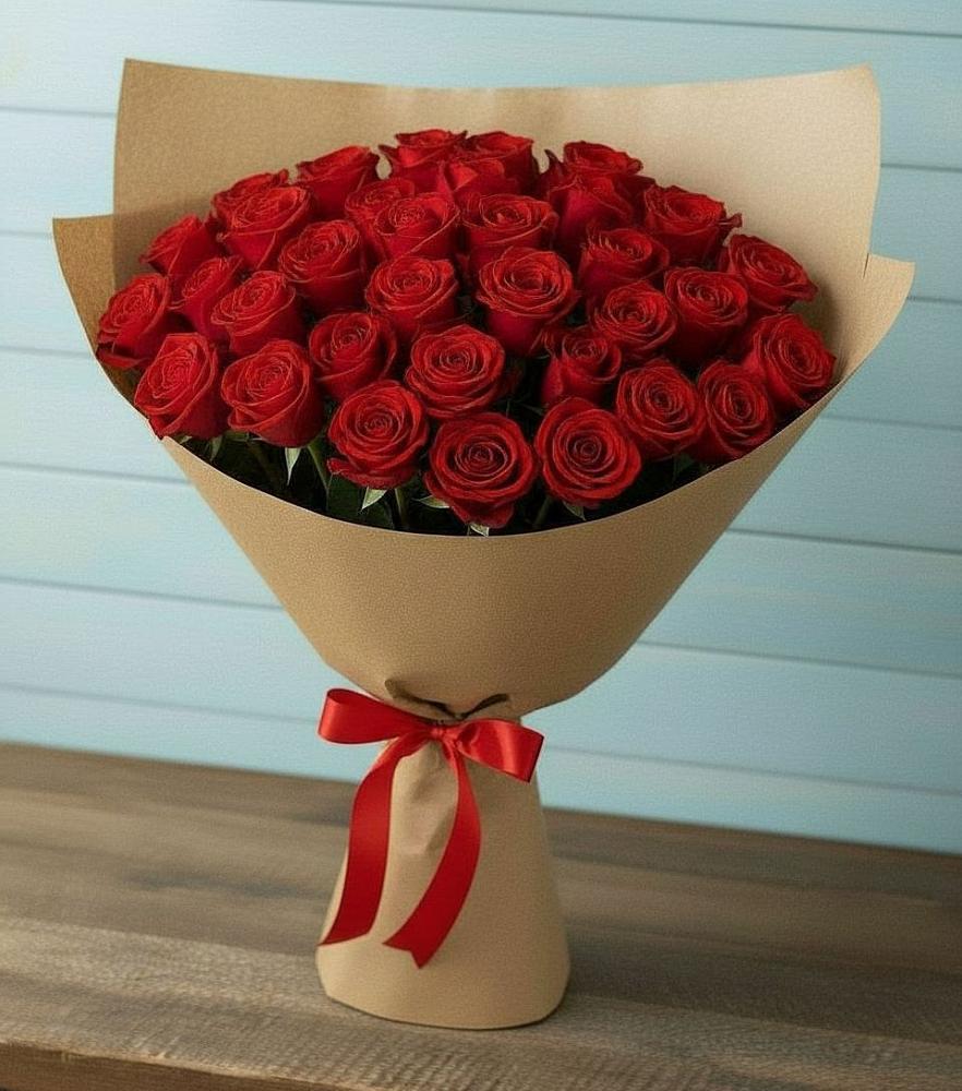 Букет Красные розы Милано в Верх-Чебуле