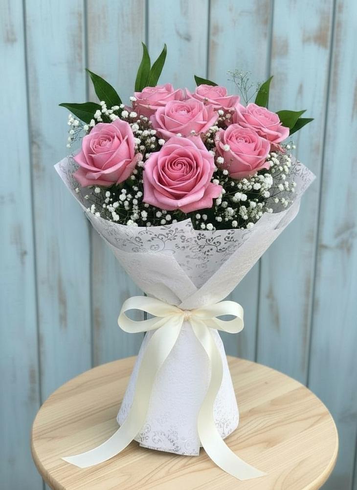 Букет цветов из: Розы в Верх-Чебуле