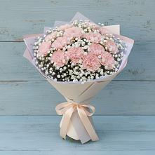 Букет цветов из:  Гвоздики в Верх-Чебуле