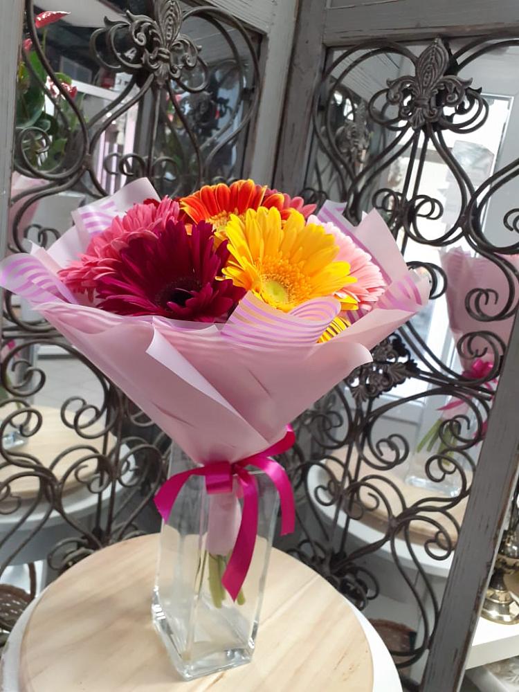 Букет цветов из: Герберы в Верх-Чебуле