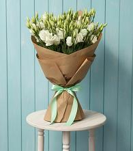 Букет цветов из:  Лизиантусы в Верх-Чебуле