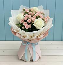 Букет цветов из:  Розы в Верх-Чебуле
