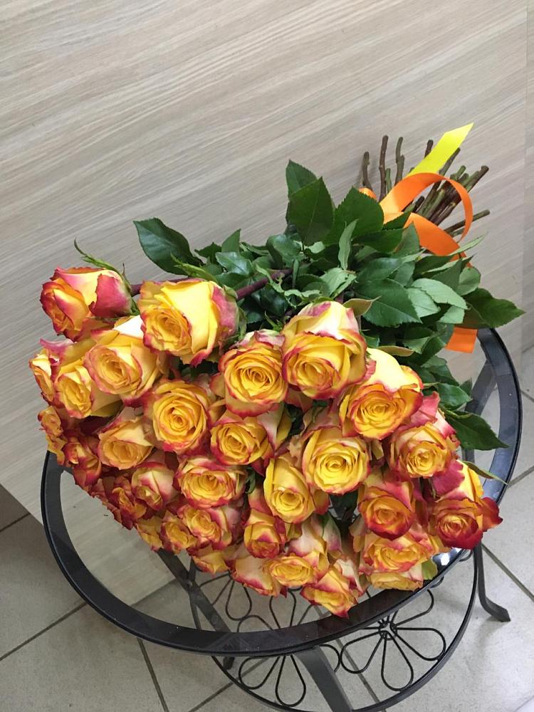 Букет Желтые розы в Верх-Чебуле