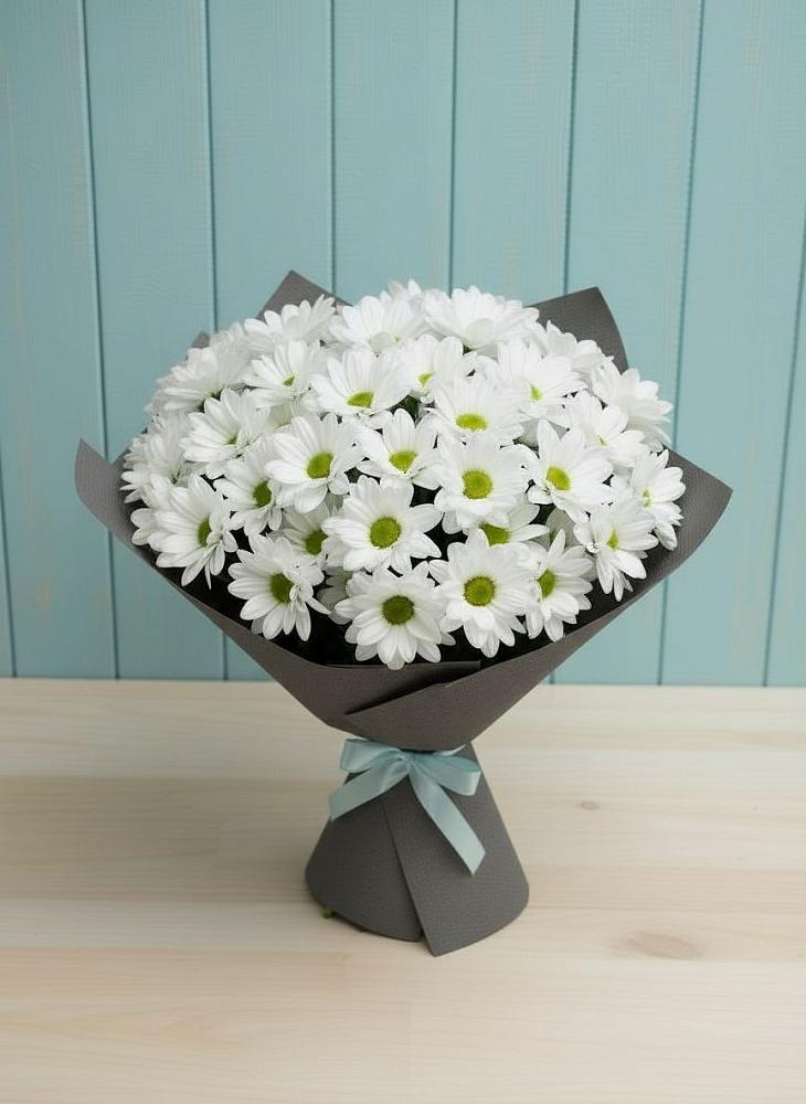 Букет цветов из: Хризантемы в Верх-Чебуле