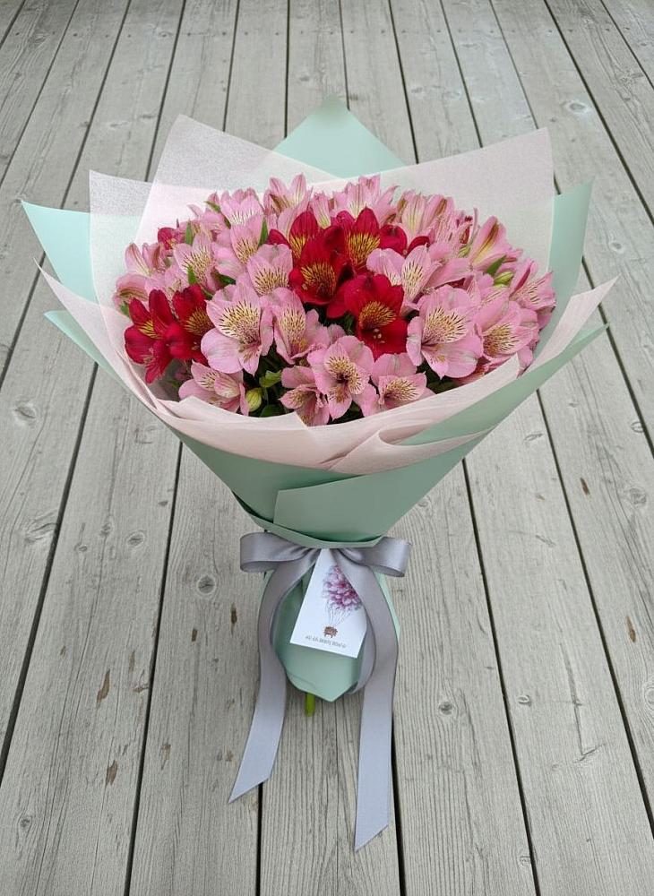 Букет цветов из: Альстромерии в Верх-Чебуле