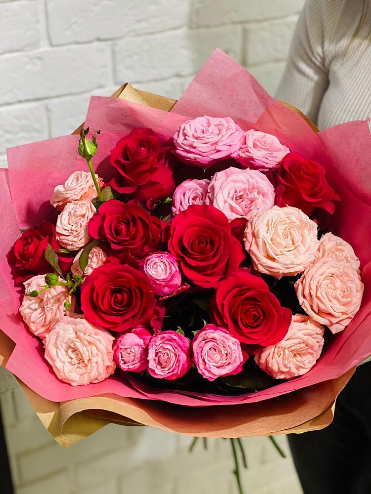 Букет цветов из: Розы в Верх-Чебуле