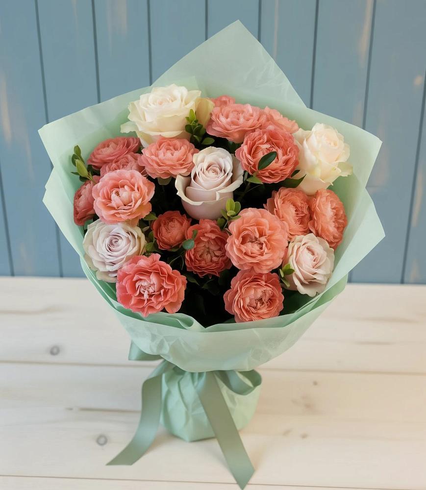 Букет цветов из: Розы в Верх-Чебуле