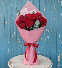 Букет цветов из:  Розы в Верх-Чебуле