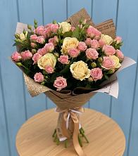 Букет цветов из:  Розы в Верх-Чебуле
