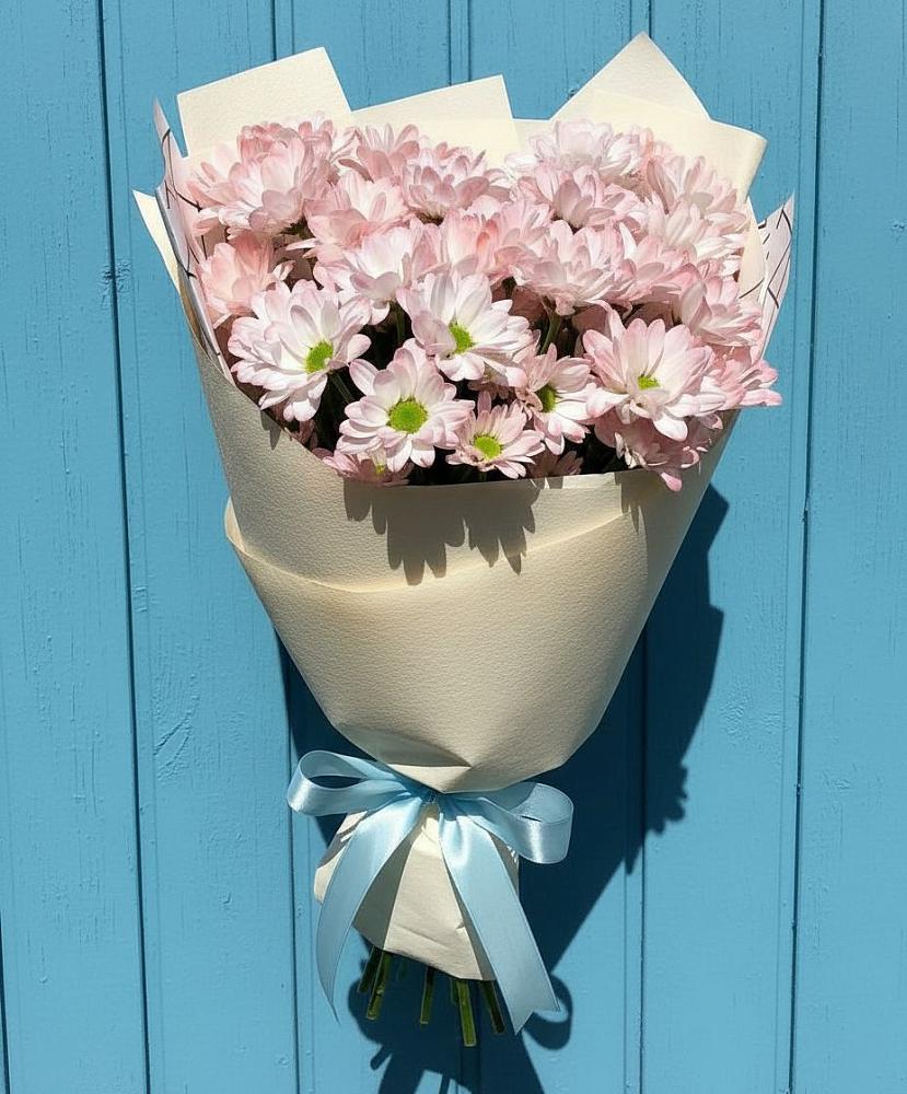 Букет цветов из: Хризантемы в Верх-Чебуле