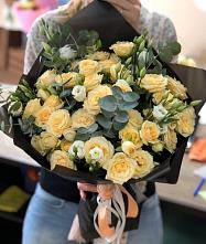 Букет цветов из:  Розы и Лизиантусы #REPLACE_PRED# Верх-Чебуле