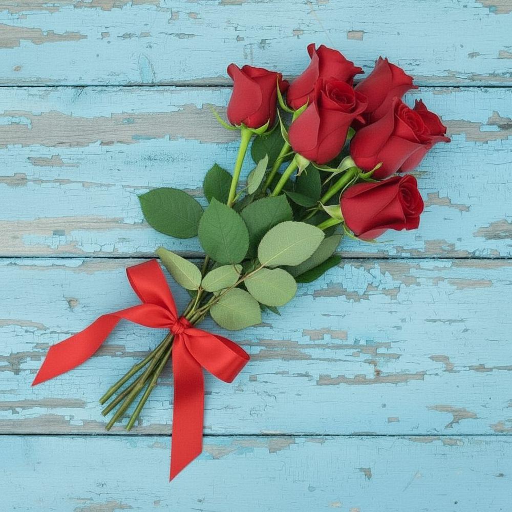 Букет Красные розы в Верх-Чебуле