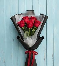 Букет цветов из:  Розы в Верх-Чебуле