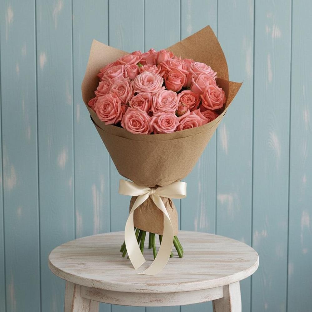 Букет цветов из: Розы в Верх-Чебуле