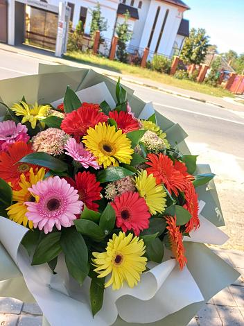Букет цветов из: Герберы в Верх-Чебуле