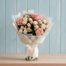 Букет цветов из:  Розы в Верх-Чебуле